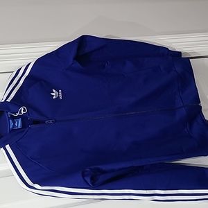 Adidas Originals  jacket boys XL royal blue